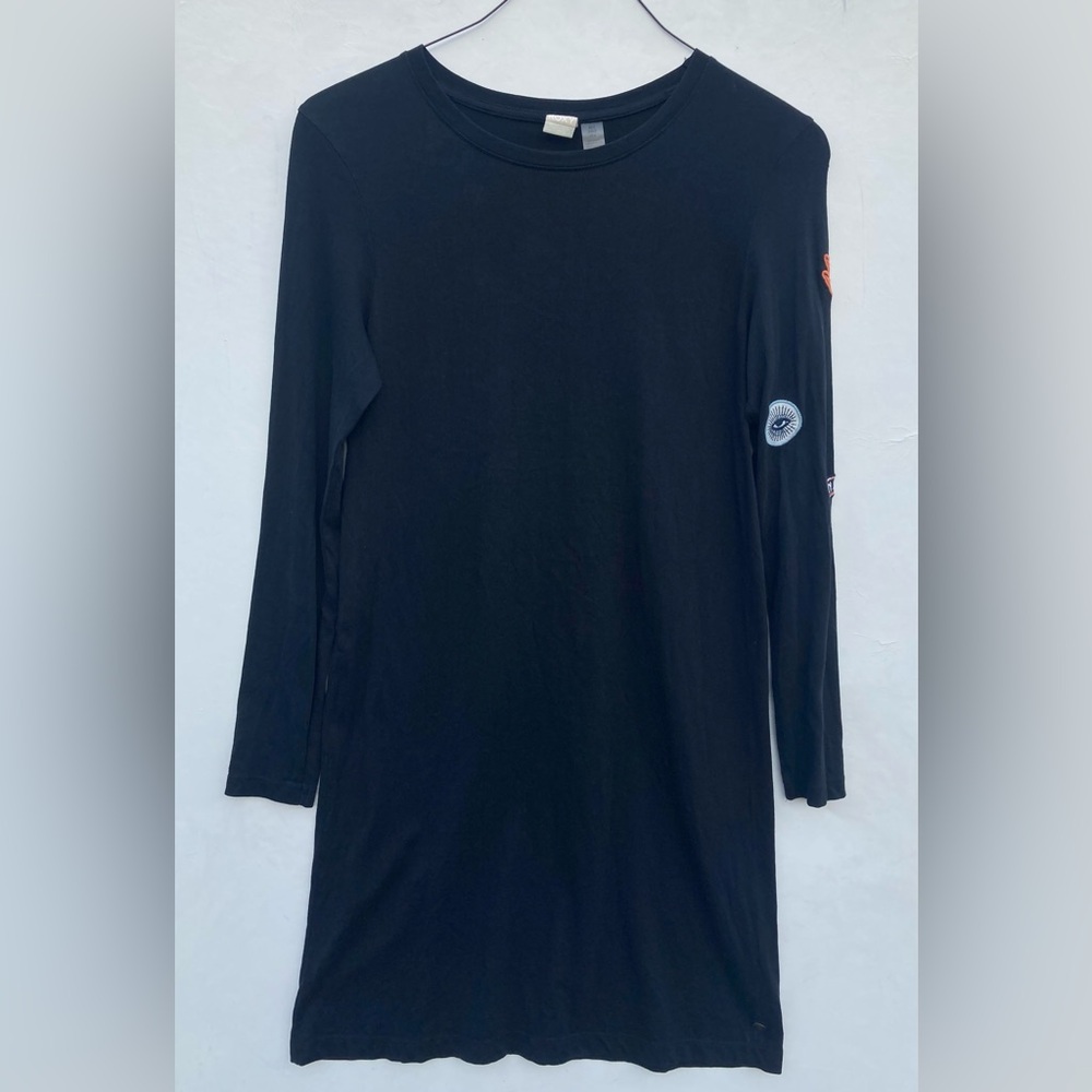 Roxy Y2K long sleeve tee black size 6